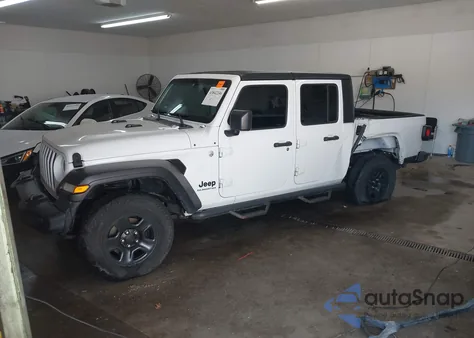 2020 Jeep Gladiator Sport 4X4 z USA, uszkodzony, nr VIN 1C6HJTAG3LL143841